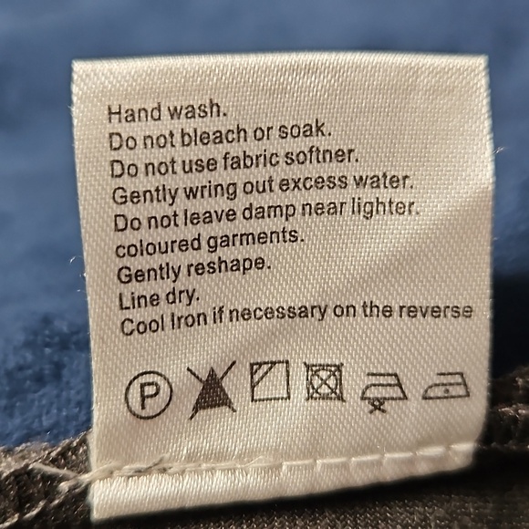 ADORE BLUE/GRAY MOTO-STYLE JACKET SIZE XL - Picture 8 of 9